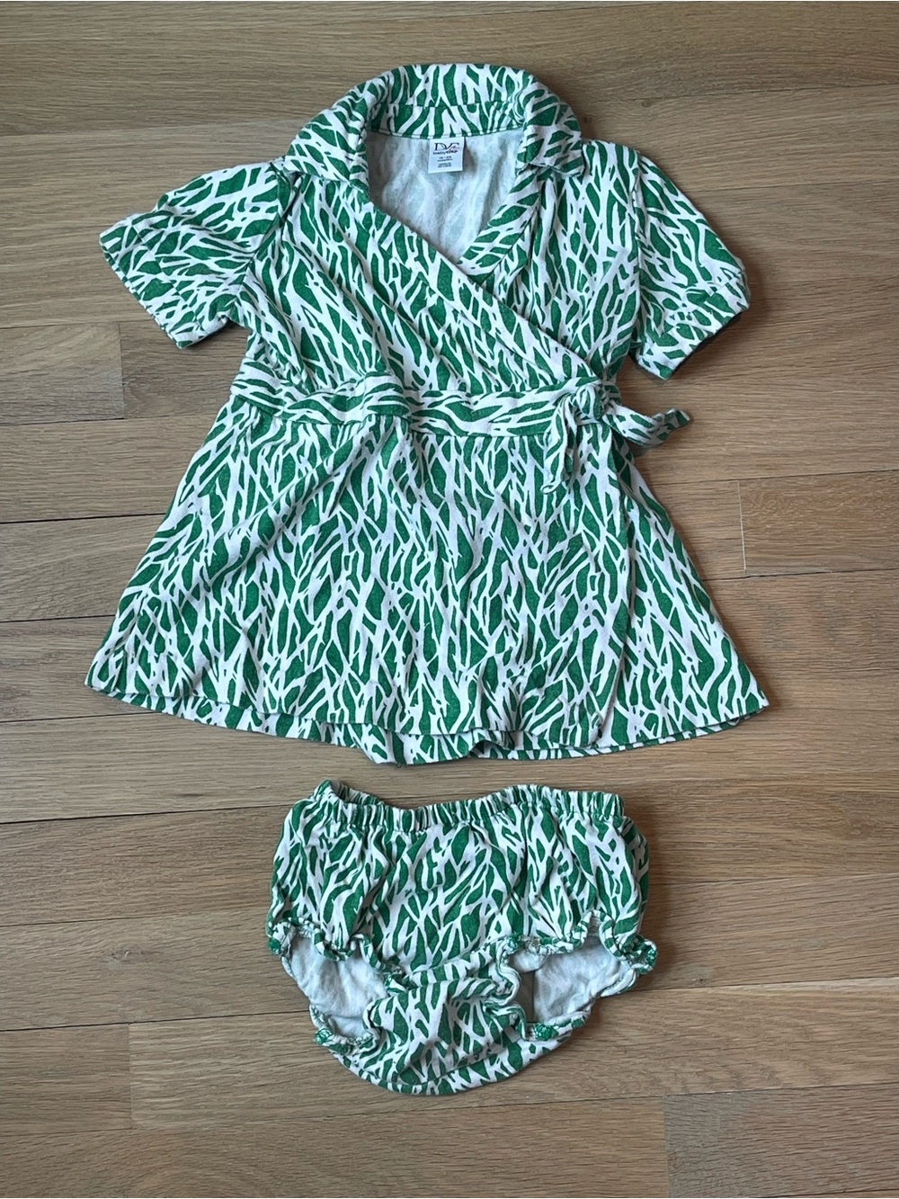 DVF for Gap Faux Wrap Dress and Bloomers 18-24 Months